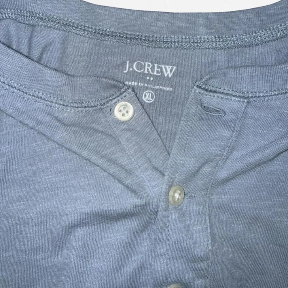 Jcrew Men's Blue Shirt